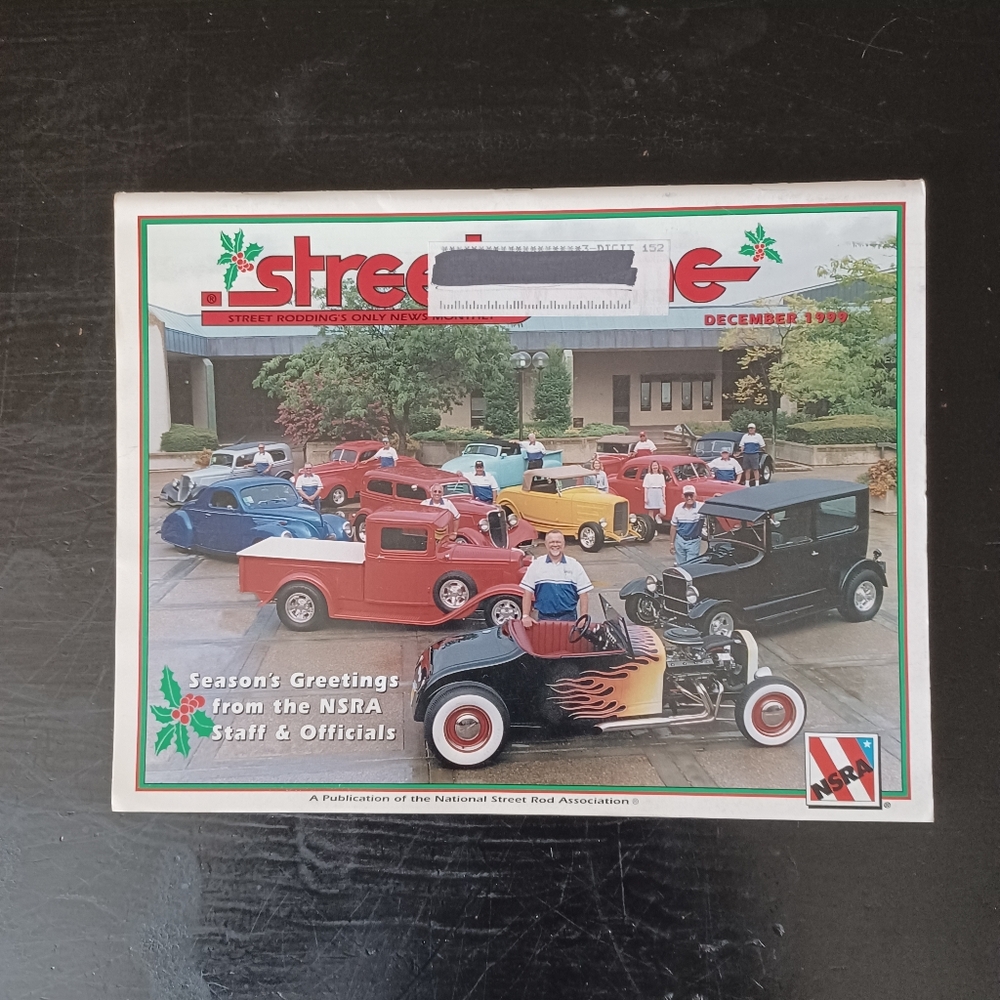 VINTAGE Street Scene December 1999 Magazine